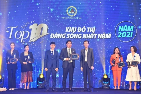 Danko Group giành “cú đúp” giải thưởng thương hiệu bất động sản dẫn đầu 2021 - 2022