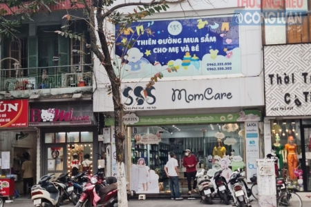 SSS Momcare Phố Huế, Hà Nội bán sản phẩm không tem nhãn phụ, mập mờ về nguồn gốc