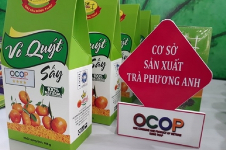 Đồng Tháp đặt mục tiêu có thêm ít nhất 50 sản phẩm đạt chuẩn OCOP từ 3 sao trở lên