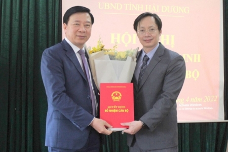 Hải Dương có Bí thư Huyện Bình Giang và Giám đốc Sở Tài chính mới