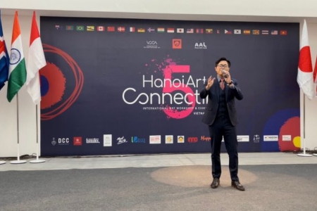 Workshop & Triển lãm nghệ thuật quốc tế Ha noi Art Connecting