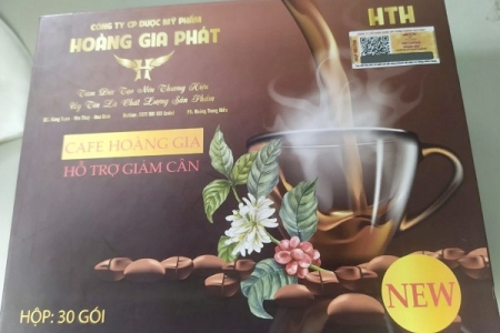 Thu hồi cafe Hoàng Gia do chứa chất cấm Sibutramine