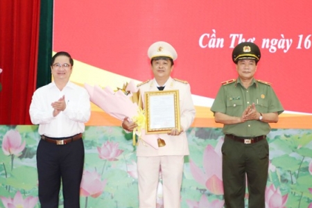 TP Cần Thơ có tân Phó Giám đốc Công an