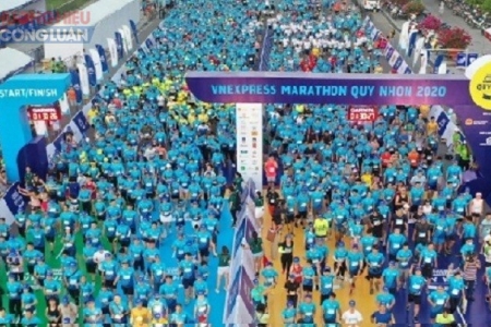 Bình Định: Tổ chức giải VnExpress Marathon Sparkling Quy Nhon - 2022