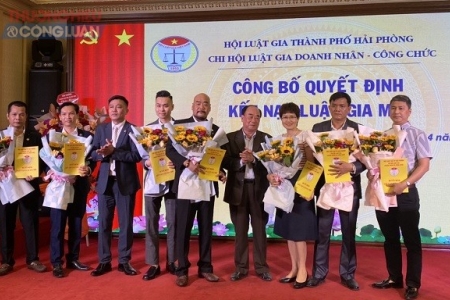 Chi hội Luật gia Doanh nhân và Công chức hoàn thành xuất sắc mục tiêu phát triển tổ chức, hội viên