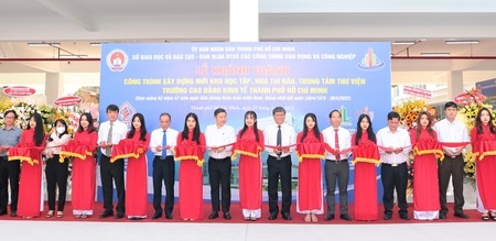 TP. Hồ Chí Minh khánh thành 02 trường cao đẳng với tổng mức đầu tư trên 420 tỷ đồng