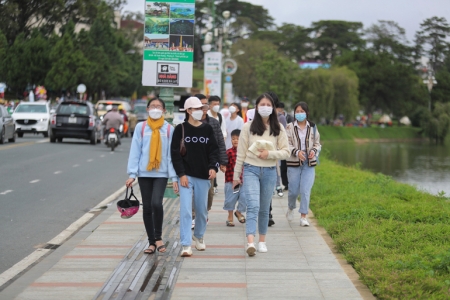 Hơn 300.000 lượt khách đến Lâm Đồng trong Tuần lễ Vàng Du lịch và dịp lễ 30/04 - 01/05