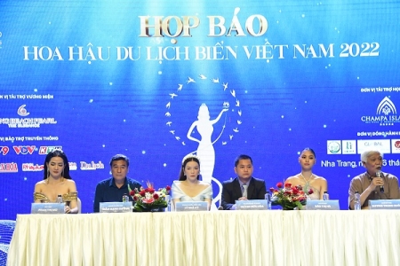 Họp báo Cuộc thi Hoa hậu Du lịch Biển Việt Nam 2022