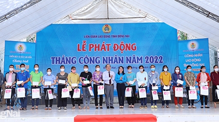 Công đoàn Đồng Nai phát động Tháng Công nhân năm 2022