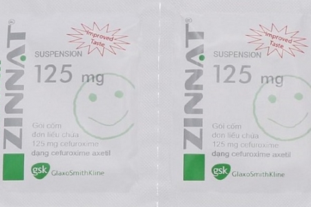 Thu hồi các lô thuốc Cốm pha hỗn dịch uống Zinnat Suspension 125mg