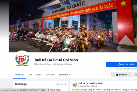 Công an TP. Hồ Chí Minh ứng dụng mạng xã hội phục vụ công tác đảm bảo an ninh trật tự