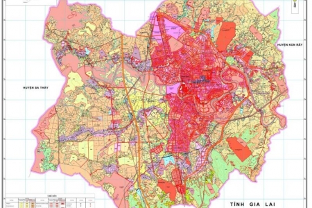 Kon Tum phê duyệt quy hoạch sử dụng đất của thành phố Kon Tum