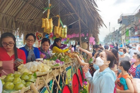 Khai mạc tuần lễ trái cây “Trên bến dưới thuyền” lần I năm 2022