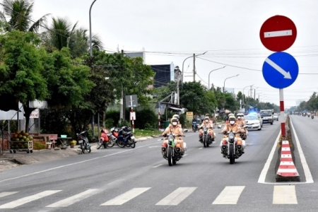 Bạc Liêu tăng cường bảo đảm trật tự, an toàn giao thông và chống ùn tắc giao thông