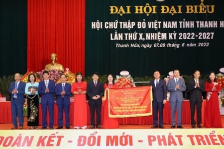 Đại hội đại biểu Hội Chữ thập đỏ tỉnh Thanh Hóa lần thứ X, nhiệm kỳ 2022-2027