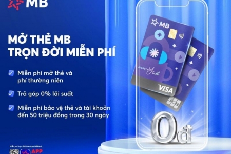 MB kích hoạt gói bảo vệ 50 triệu đồng trong 30 ngày cho khách hàng hiện hữu