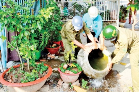 TP. Hồ Chí Minh mở chiến dịch tổng vệ sinh phòng sốt xuất huyết