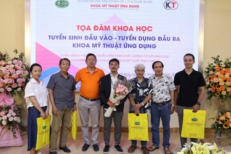 Tọa đàm khoa học tuyển sinh đầu vào – Tuyển dụng đầu ra khoa mỹ thuật ứng dụng