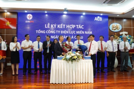 EVNSPC và ACB thỏa thuận hợp tác để nâng dịch vụ chăm sóc khách hàng