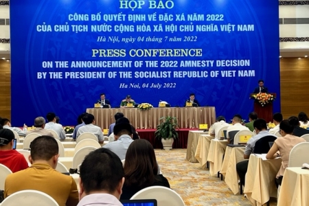 Đặc xá năm 2022: Công khai, minh bạch, đúng pháp luật