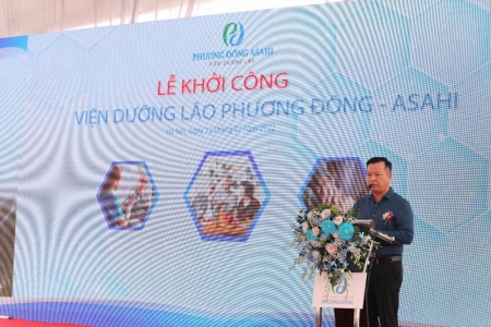 Khởi công Viện dưỡng lão Phương Đông Asahi