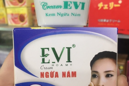 Đình chỉ, thu hồi toàn quốc mỹ phẩm EVI Cream ngừa nám không đạt chất lượng