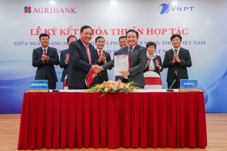 Agribank và VNPT ký kết Thỏa thuận hợp tác toàn diện