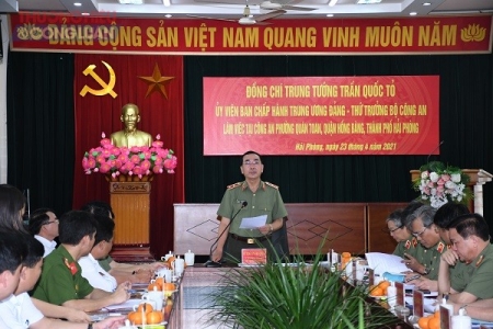 Hải Phòng xây dựng thành công “Công an phường điển hình, kiểu mẫu về ANTT và văn minh đô thị”