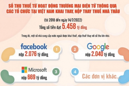 Dự báo thuế thương mại điện tử có thể đạt 39 tỷ USD vào năm 2025