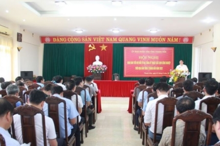 Thanh Hoá chú trọng đẩy nhanh tiến độ đầu tư hạ tầng kỹ thuật các cụm công nghiệp