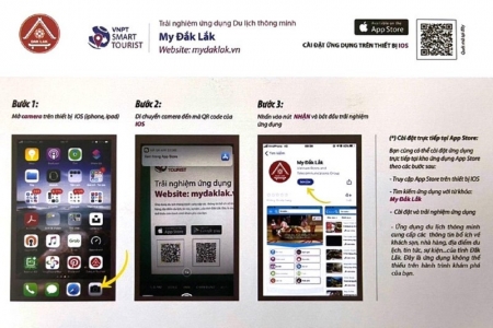 Cổng thông tin du lịch và ứng dụng di động du lịch thông minh-mydaklak.vn đã mang lại hiệu quả tích cực