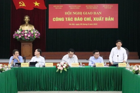 Hội nghị giao ban tăng cường công tác lãnh, chỉ đạo, quản lý hoạt động báo chí, xuất bản