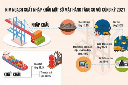 Kim ngạch xuất nhập khẩu hàng hóa tiếp tục kéo tăng thu ngân sách