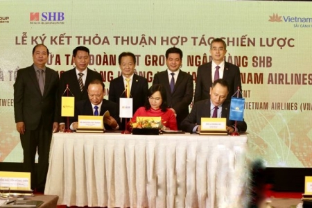 SHB, T&T Group hợp tác chiến lược toàn diện với Vietnam Airlines và đường sắt Việt Nam