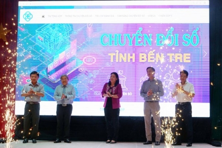 Bến Tre chính thức khai trương Cổng Thông tin điện tử chuyển đổi số