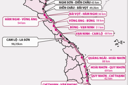 Giá vật liệu tăng cao thi công cao tốc Bắc - Nam gặp khó