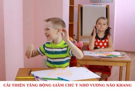 Cải thiện tăng động giảm chú ý nhờ Vương Não Khang