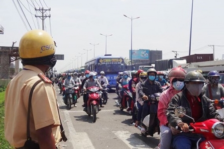 Đồng Tháp bảo đảm trật tự, an toàn giao thông dịp Lễ 02/09 và năm học mới