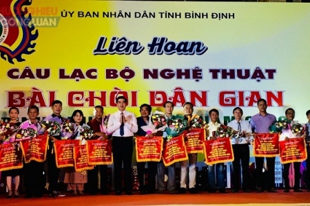 Bình Định khai mạc Liên hoan CLB Nghệ thuật Bài chòi dân gian mở rộng