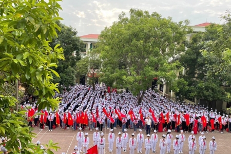 Hơn 914.000 học sinh Thanh Hoá nô nức, phấn khởi vui tươi trong “ Ngày hội đến trường” năm học mới 2022- 2023