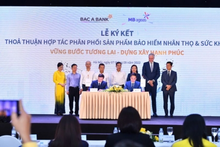 MB Ageas Life và BAC A BANK ký kết hợp tác phân phối bảo hiểm qua ngân hàng tại Việt Nam