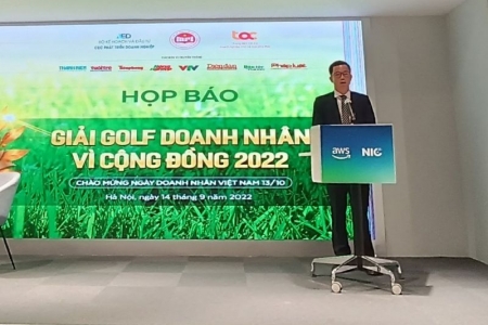 Chính thức công bố “Giải Golf Doanh nhân vì cộng đồng 2022”