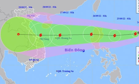 Thông báo bão: Bão Noru giật cấp 11 tiến vào Biển Đông