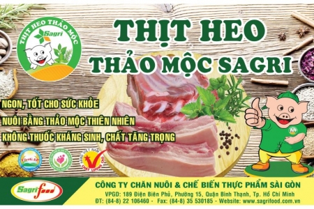 “Thịt Heo Thảo Mộc Sagri" sự lựa chọn hoàn hảo của mọi gia đình