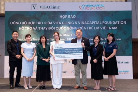 VITA Clinic và VinaCapital Foundation hợp tác hỗ trợ trẻ em có hoàn cảnh khó khăn