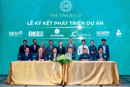 Lễ ký kết phát triển dự án căn hộ cao cấp The EMERALD 68