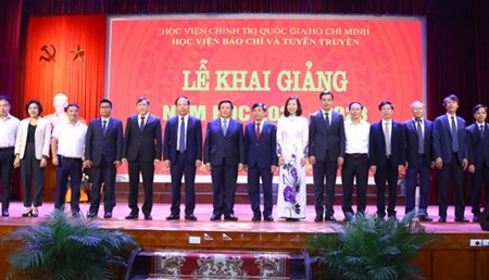 Học viện Báo chí và Tuyên truyền trang trọng tổ chức Lễ Khai giảng năm học mới 2022-2023