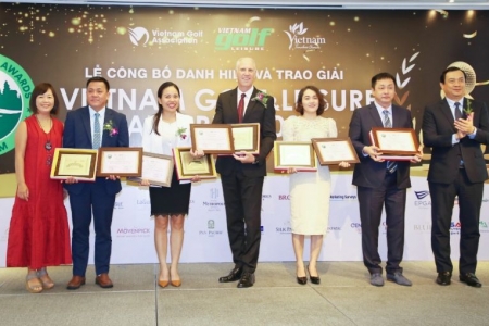 Hai sân golf của Tập đoàn BRG được tôn vinh tại 03 hạng mục giải “Vietnam Golf & Leisure Awards 2022”