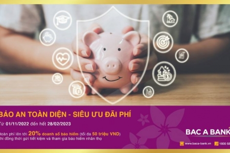 Gửi tiết kiệm tại Bac A Bank – Khách hàng được bảo an toàn diện