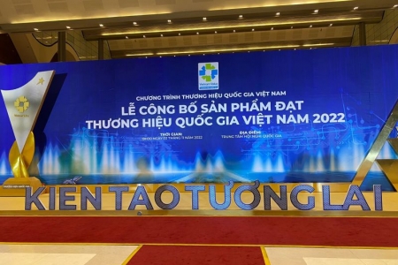 Công bố 325 sản phẩm đạt Thương hiệu quốc gia Việt Nam năm 2022